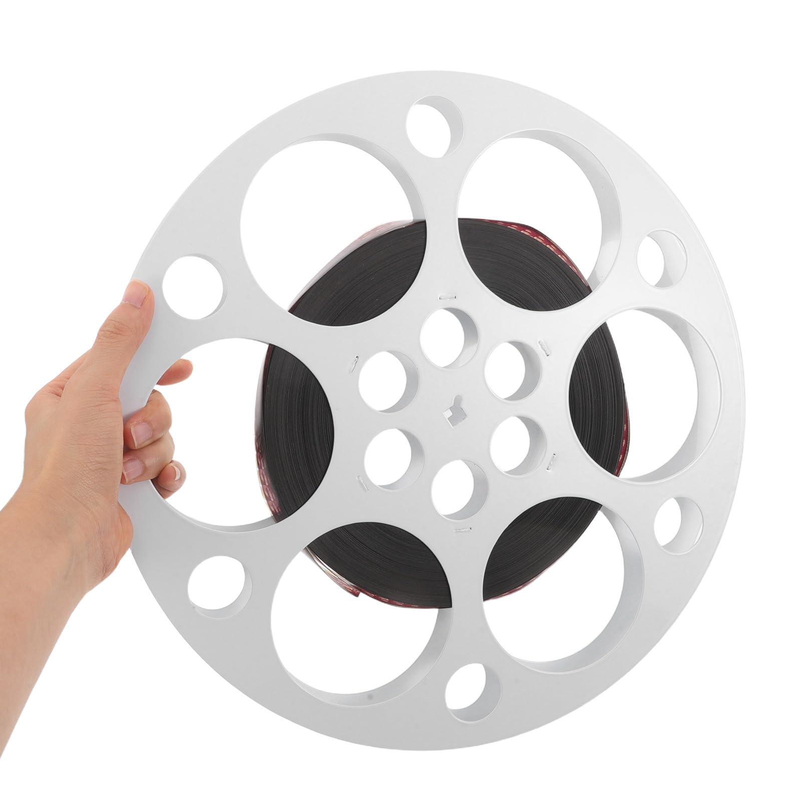 PRETYZOOM Filmrollendekoration aus Metall, Runde Wandkunst im Vintage Stil