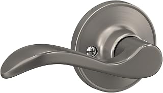 J-Series by SCHLAGE Seville Decorative Inactive Trim Left Handed Lever, Satin Nickel (J170SEV619LH)