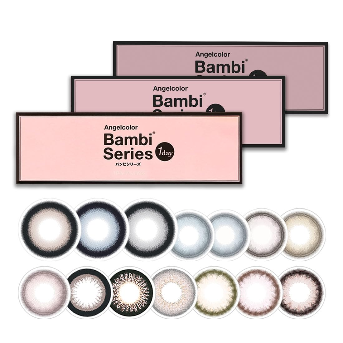Amazon | カラコン エンジェルカラー バンビ ワンデー 1箱10枚入