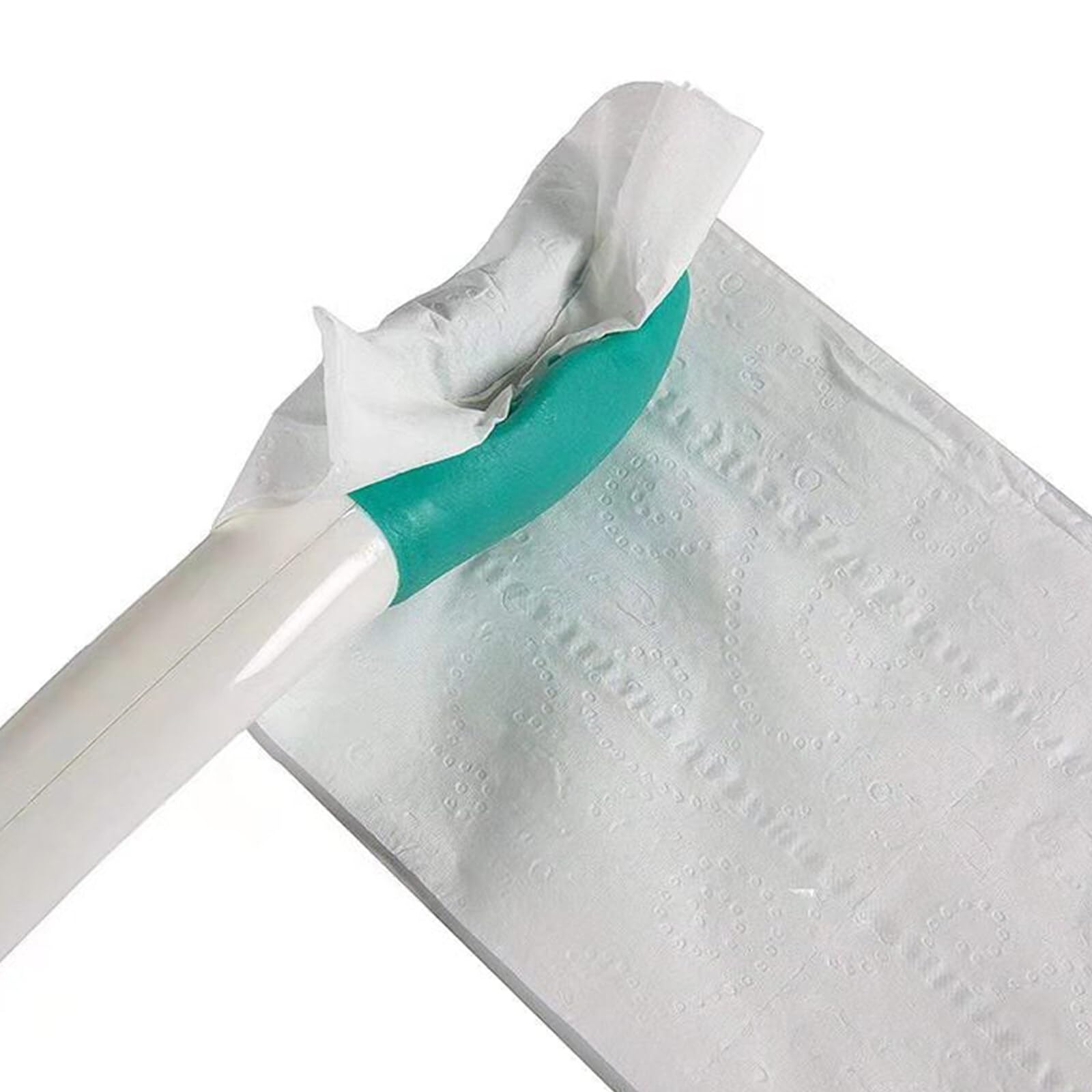 SANON Lot de 2 aides à essuyer les fesses - Longue poignée - Confortable - Pour papier toilette - Pour les personnes âgées, les femmes enceintes, les blessés