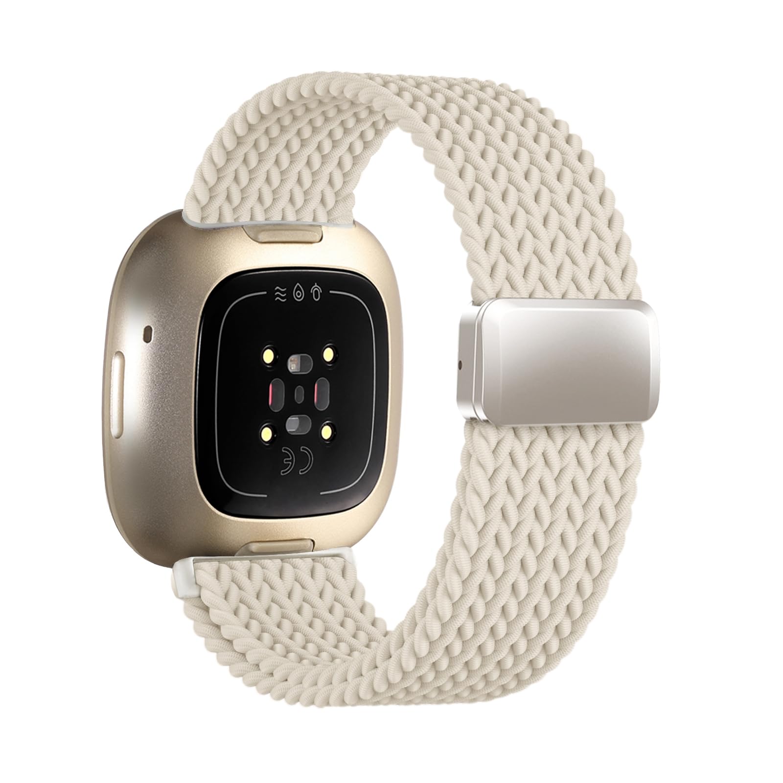 Zythtic Braided Strap Compatible with Fitbit Versa 4 Strap/Fitbit Versa 3 Straps/Fitbit Sense Strap/Sense 2 Strap