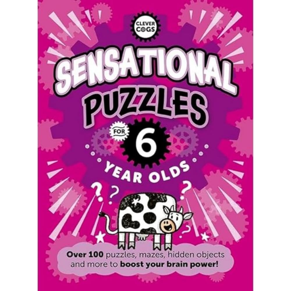 Sensational Puzzles For Six Year Olds by Noodle Juice PAPERBACK 9781915613103