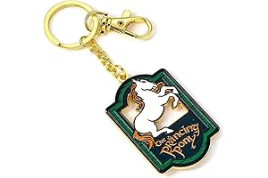 Prancing Pony Pub Sign Keyring - The Lord of the Rings
