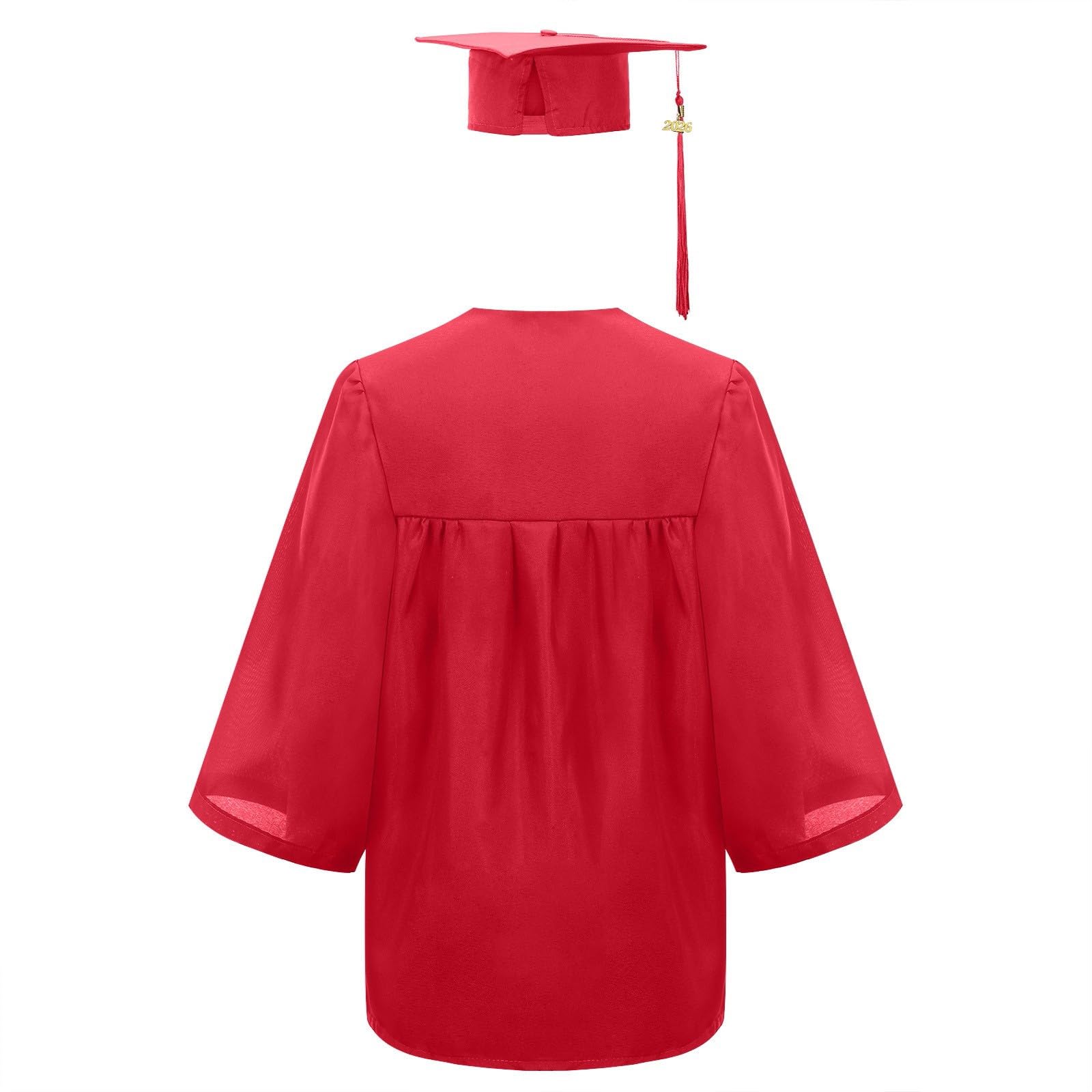 2026 Kids Graduation Cap and Gown Kindergarten Preschool Graduation Gown and Cap Set for Kids Boys Girls Ceremonies Outfit — view 5