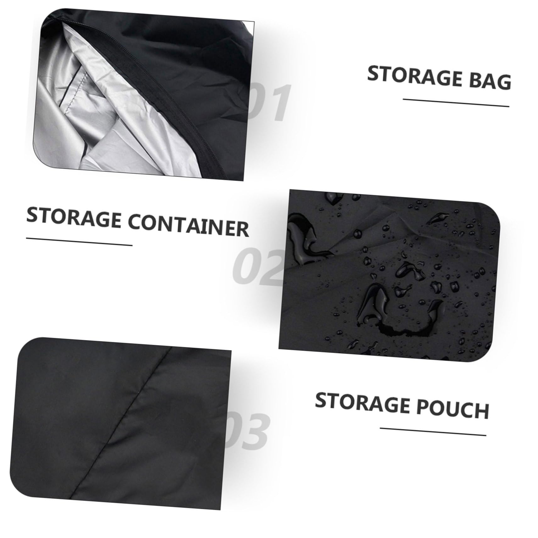 BRIGHTFUFU Christmas Tree Bag Waterproof Storage Pouch Large Capacity Easy Access Perfect for Holiday Decor