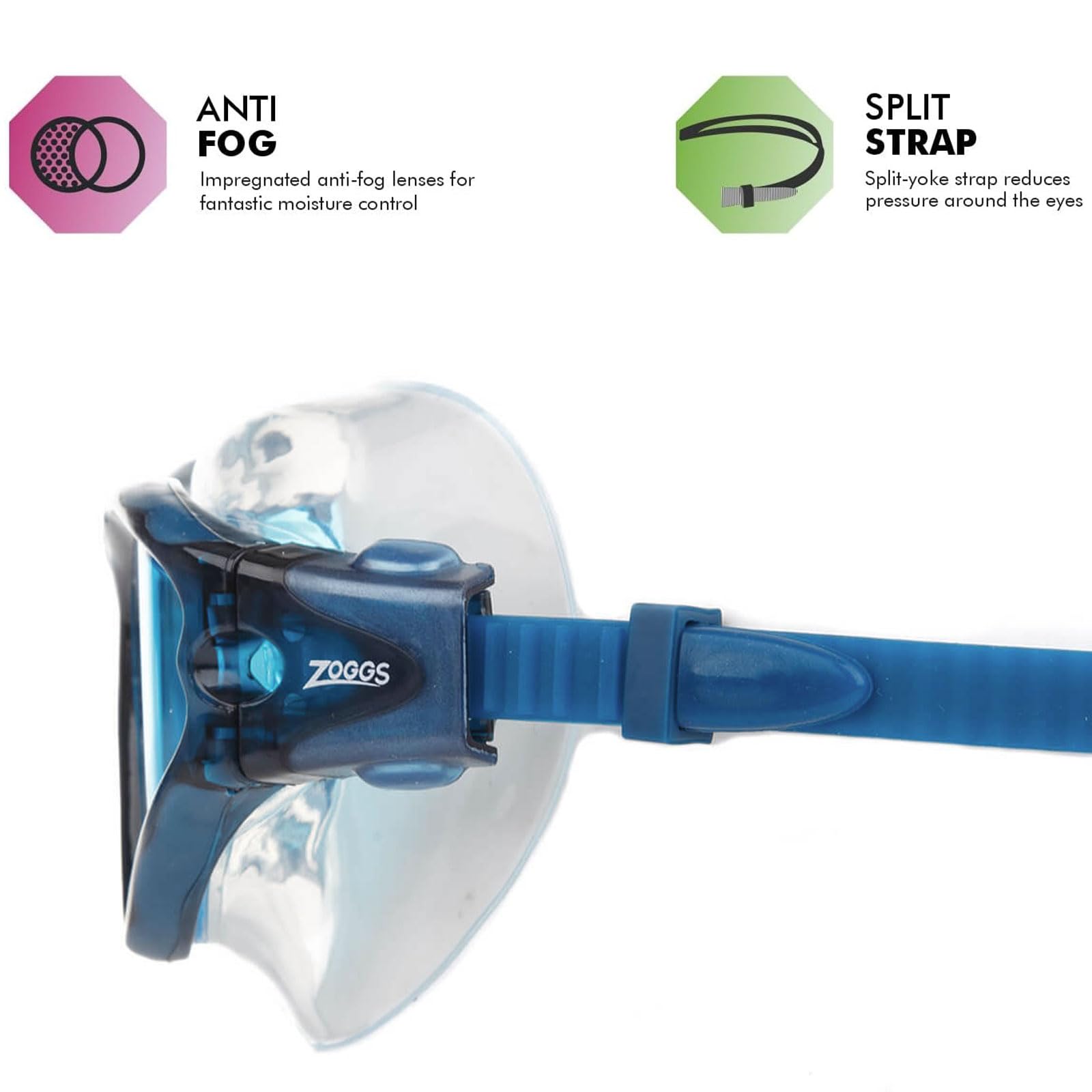 Zoggs Unisex Tri Vision Mask okulary do pływania