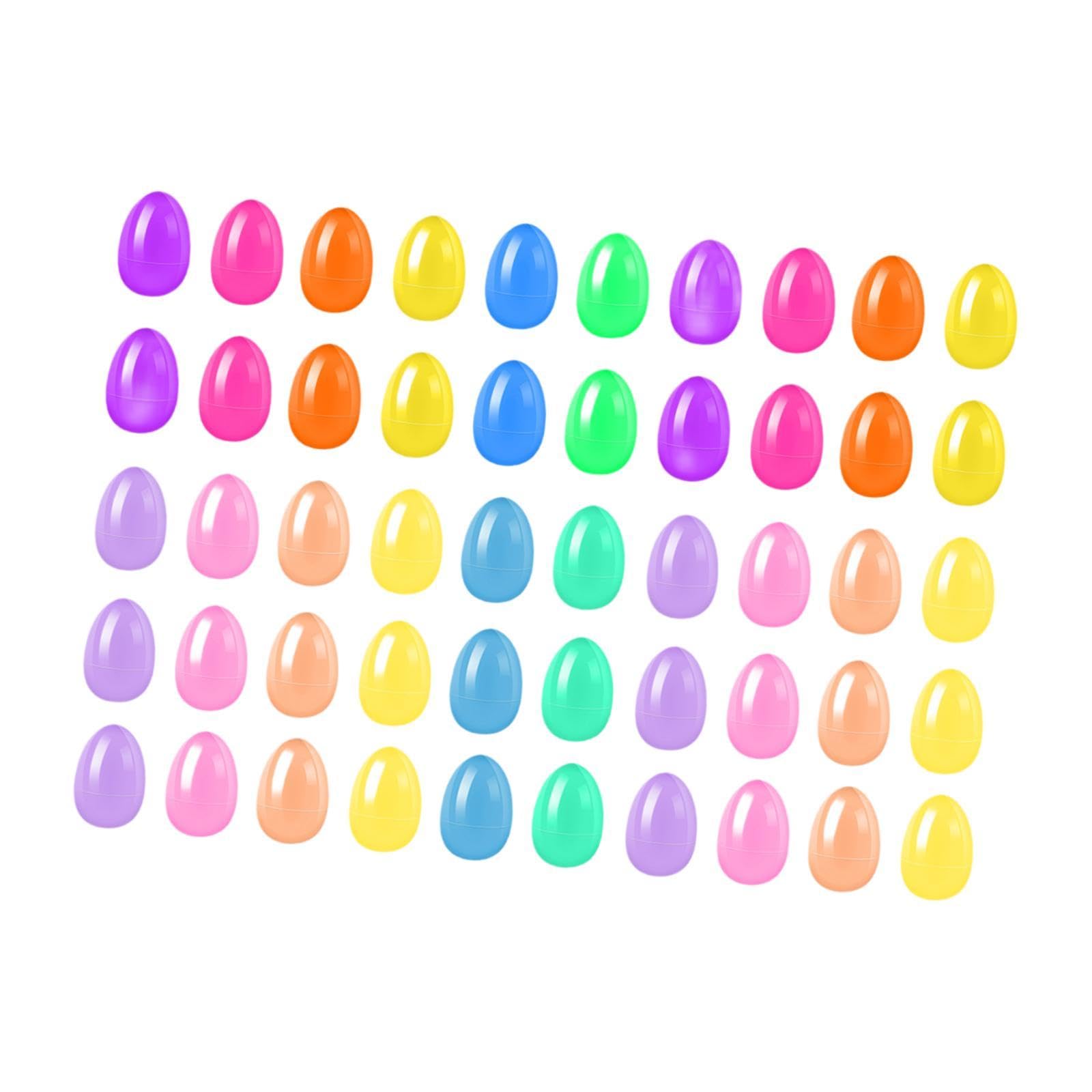 THE STYLE SUTRA 50Pcs Fillable Easter Eggs Gifts Fun Decorations for Birthday Party Children-image-47