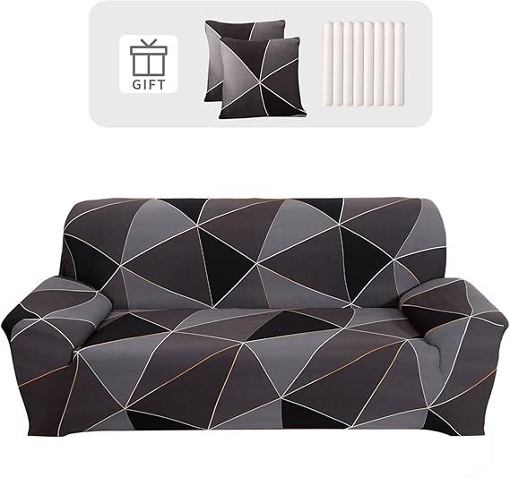 Lydevo Stretch Sofa Cover 4 Seater Sofa Couch Slipcovers Spandex XL