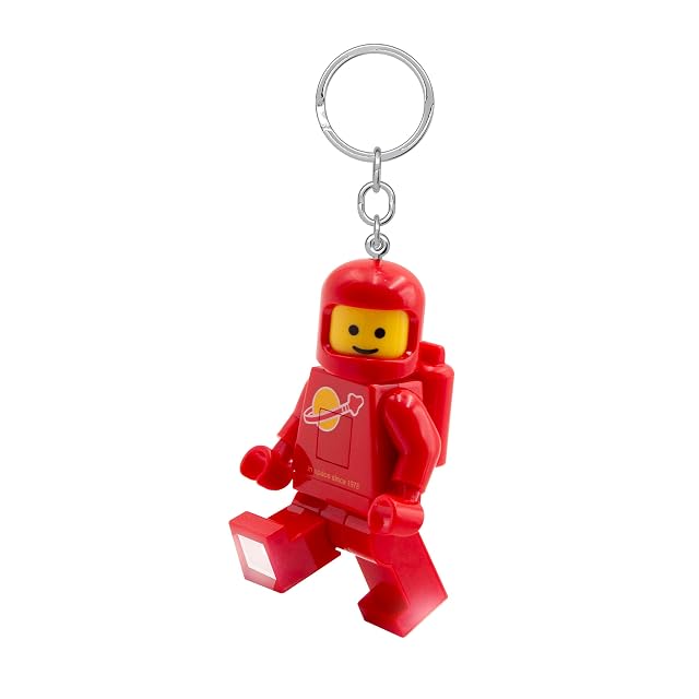 Foto 5 de 8 de LEGO Llavero de luz - Spaceman rojo (KE10HR) figura grande de 3 pulgadas de alto