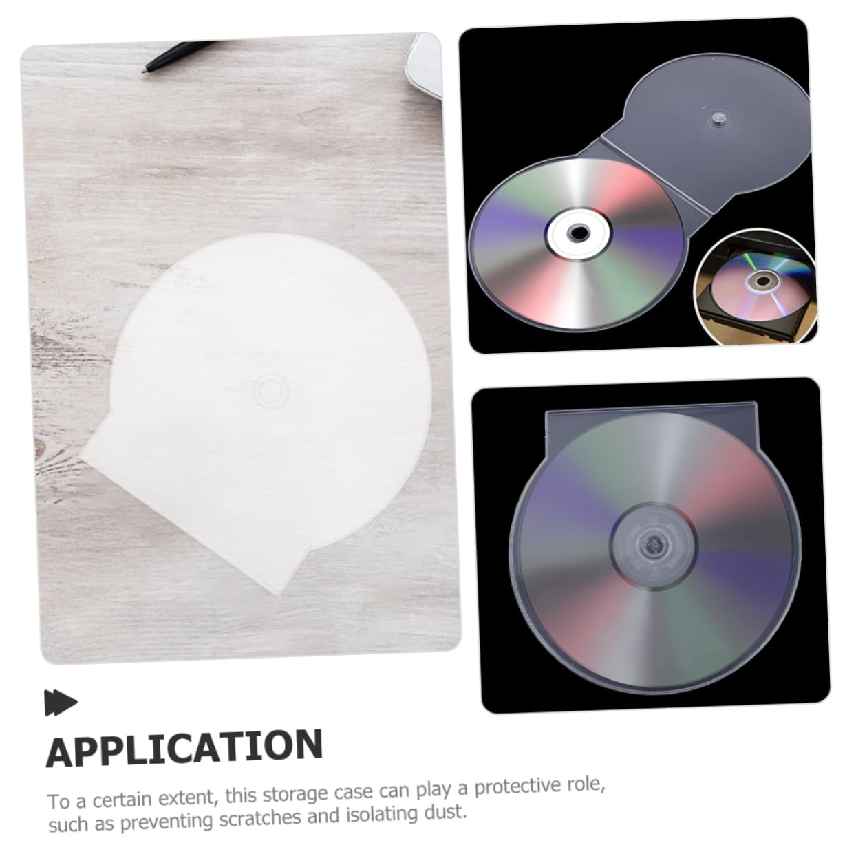 GALPADA 50pezzi Custodie Trasparenti in Plastica Rigida Per Cd Dvd Box Standard Protettivi Antigraffio e Antipolvere Contenitori Leggeri Per Archiviazione e Viaggio
