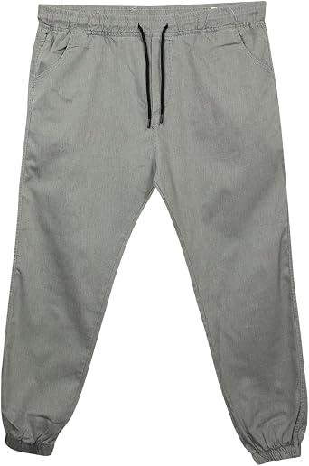 Erkek Büyük Beden 100 Kilo-180 Kilo Arası İçin Uygun Likralı Jogger Kot Pantolon