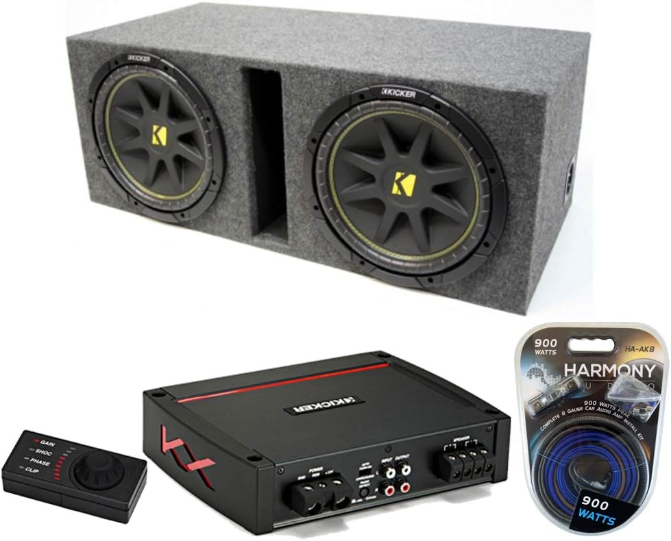 KICKER Dual 15" Comp 4 Ohm SVC Vented Enclosure with