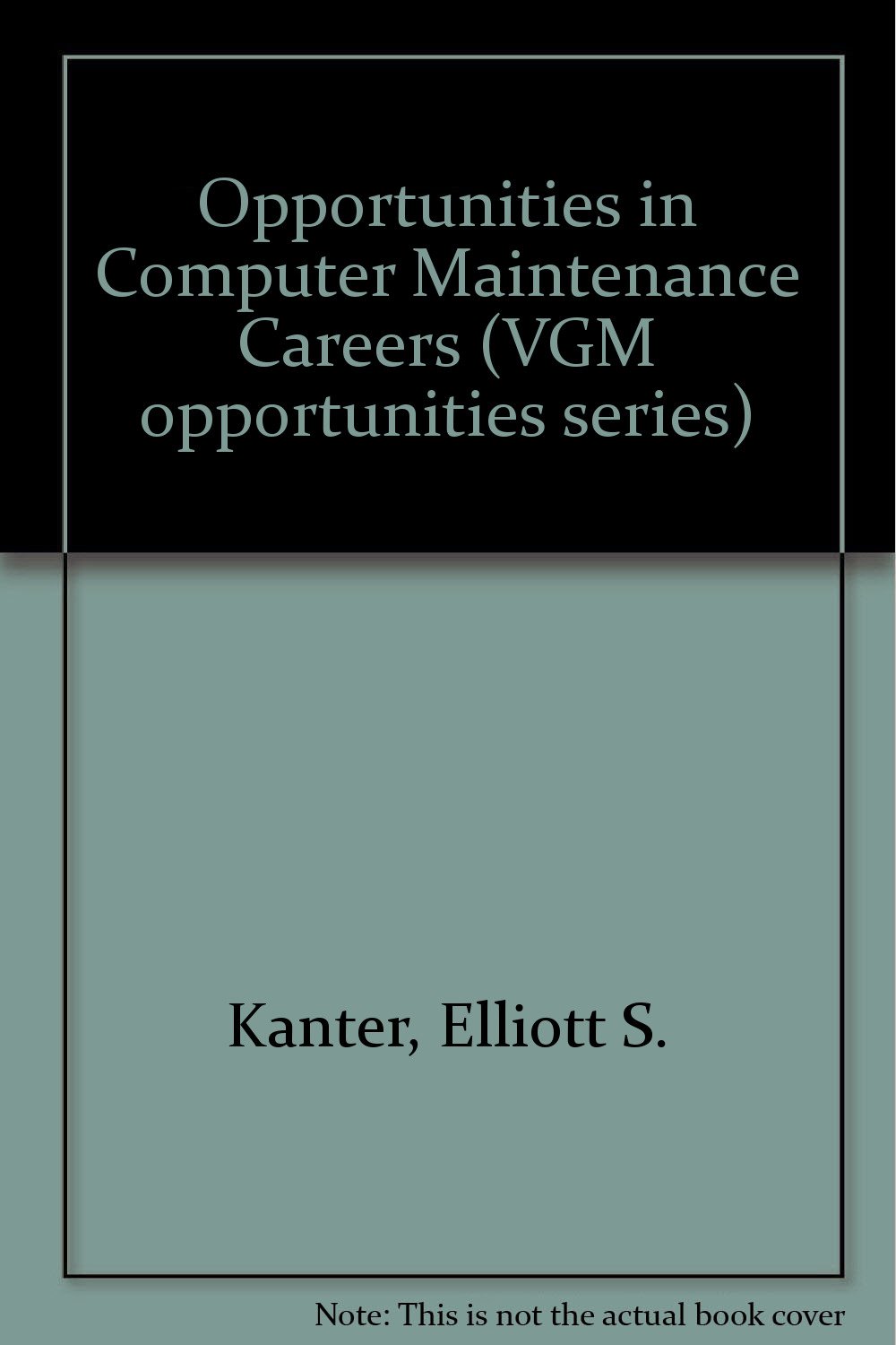 Buy Opportunities in Computer Maintenance Careers (VGM opportunities series) — BookShops.in