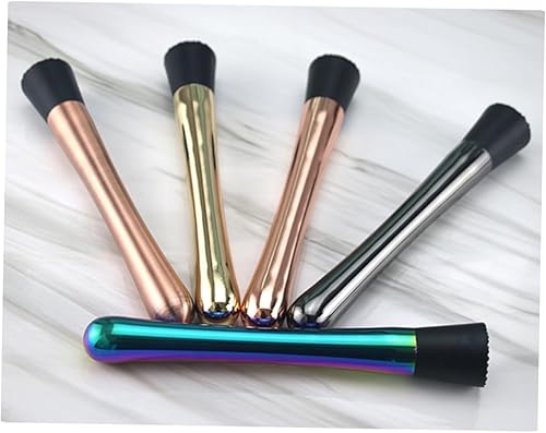 Miniatura 4 de BESTOYARD Muddler para cocteles Muddler Cocina Metal Cocktail Muddler Fruit Muddler Herramientas de cóctel Mojito Muddler