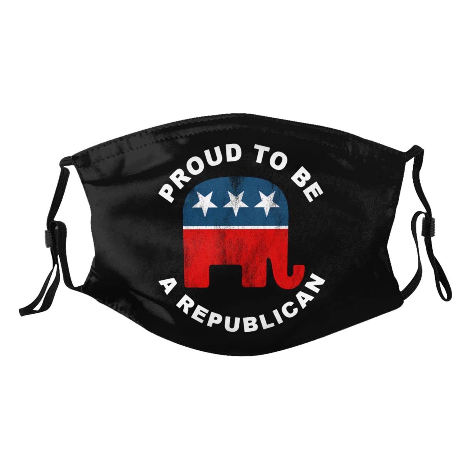 Proud To Be A Republican Adult Dust Mask Adjustable Dust Face with 2 Filter53