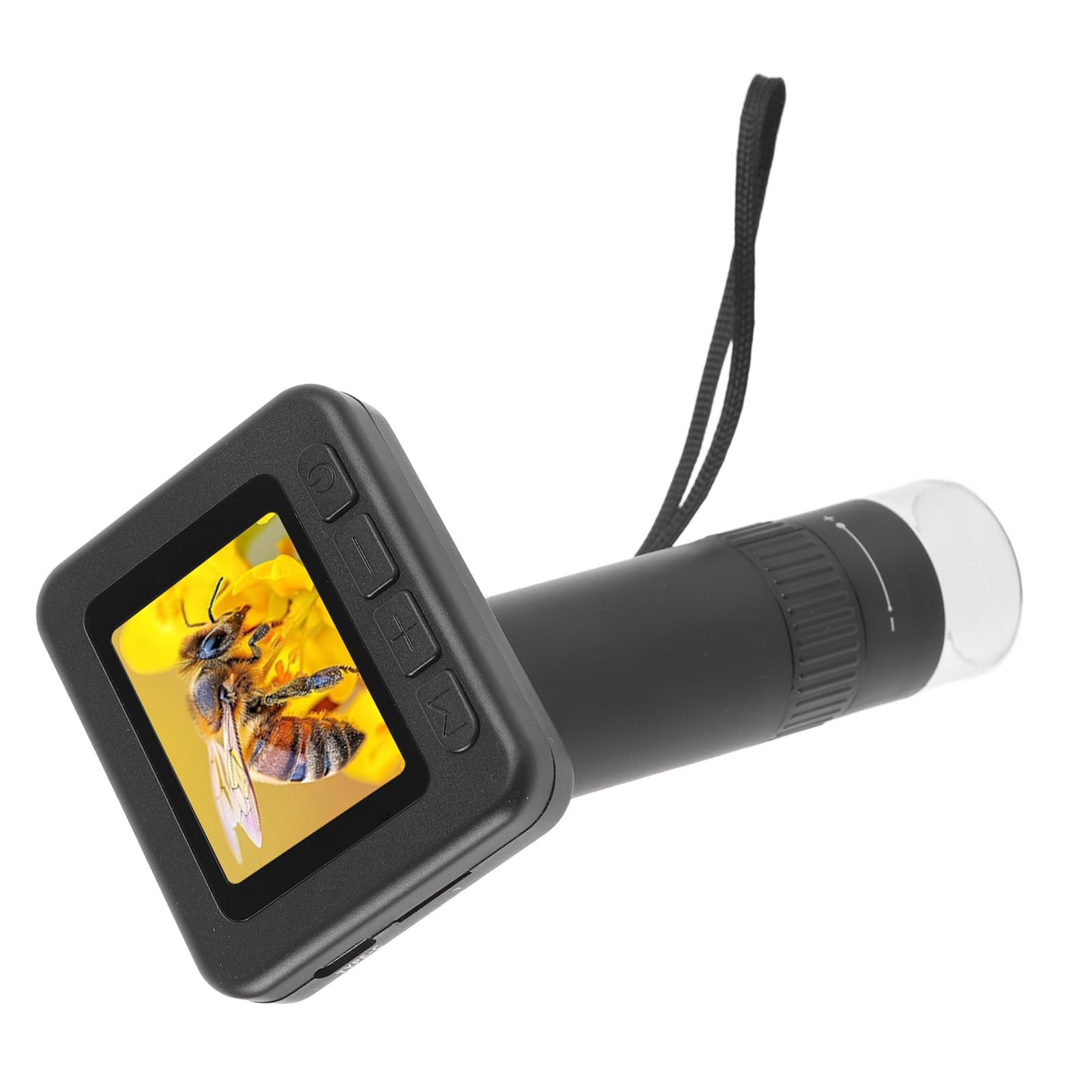 Microscopio Digitale Portatile Telecamera Microscopio 50X-1000X 2 Pollici LCD 1080P Video 32MP Foto 8 LED USB per Bambini Piante e Gioielli