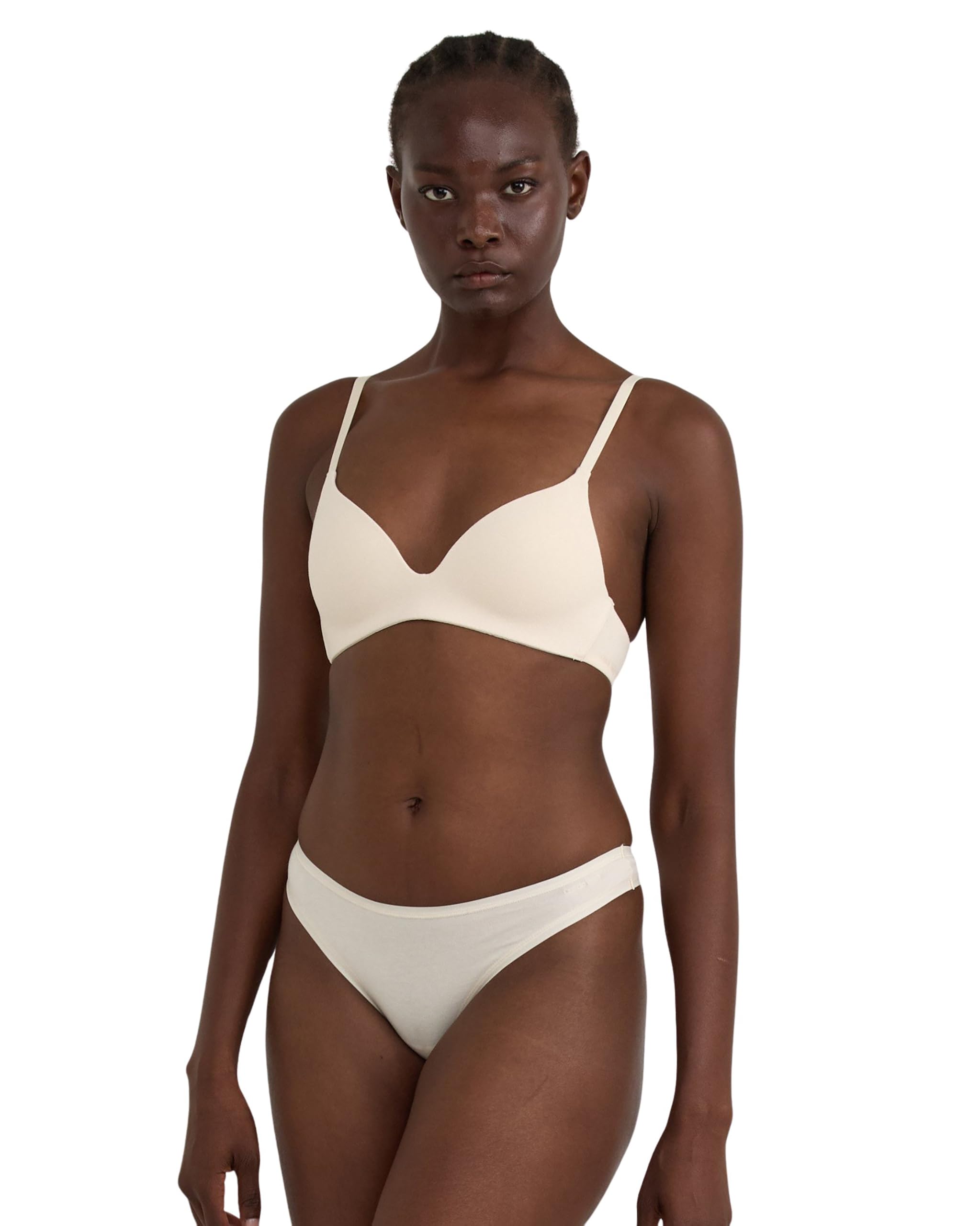 Organic Basics womens Core Thong Cotton Underwear