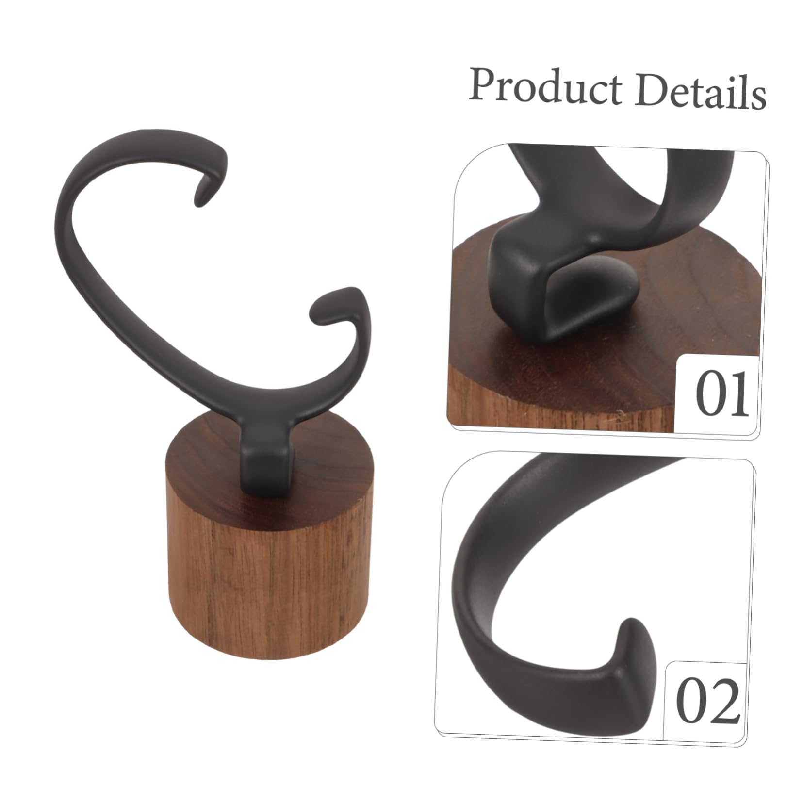 4 Stücke Holz Uhr Display Rack Nussbaum Einzelnen Armbanduhr Display Stand