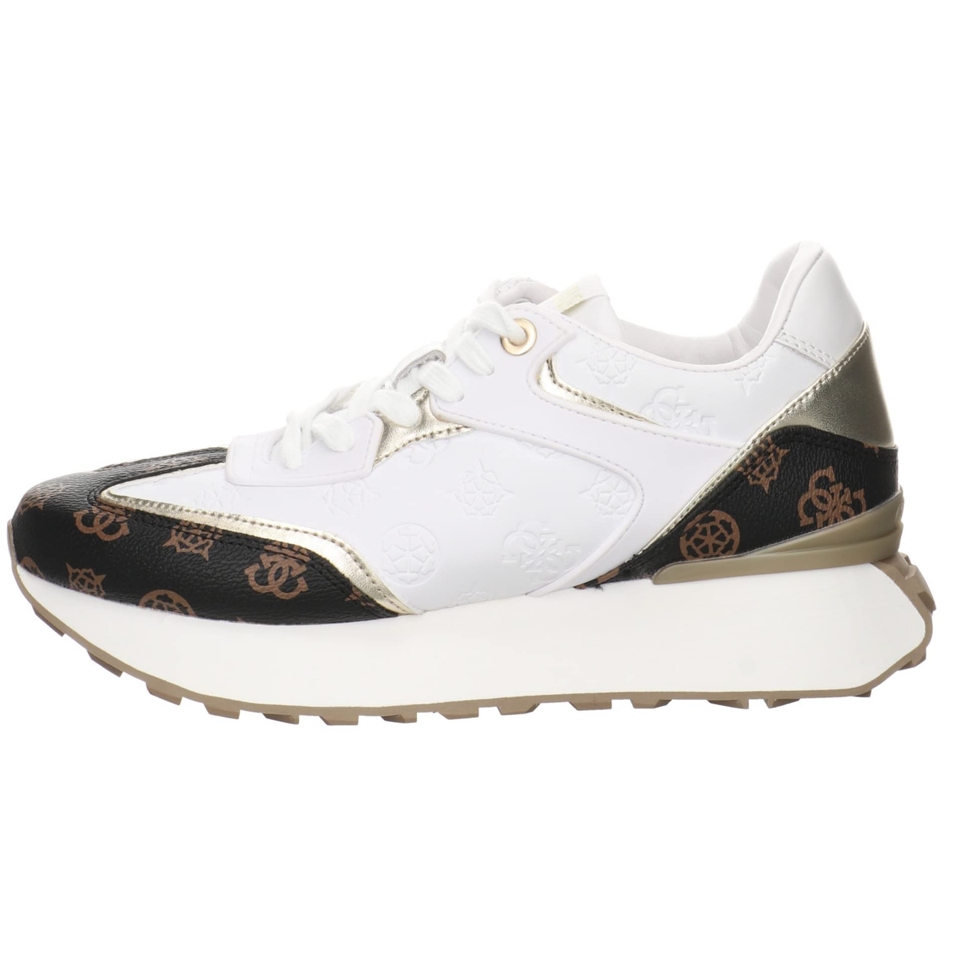 Guess Luchia - Lage sneakers voor dames - Wit