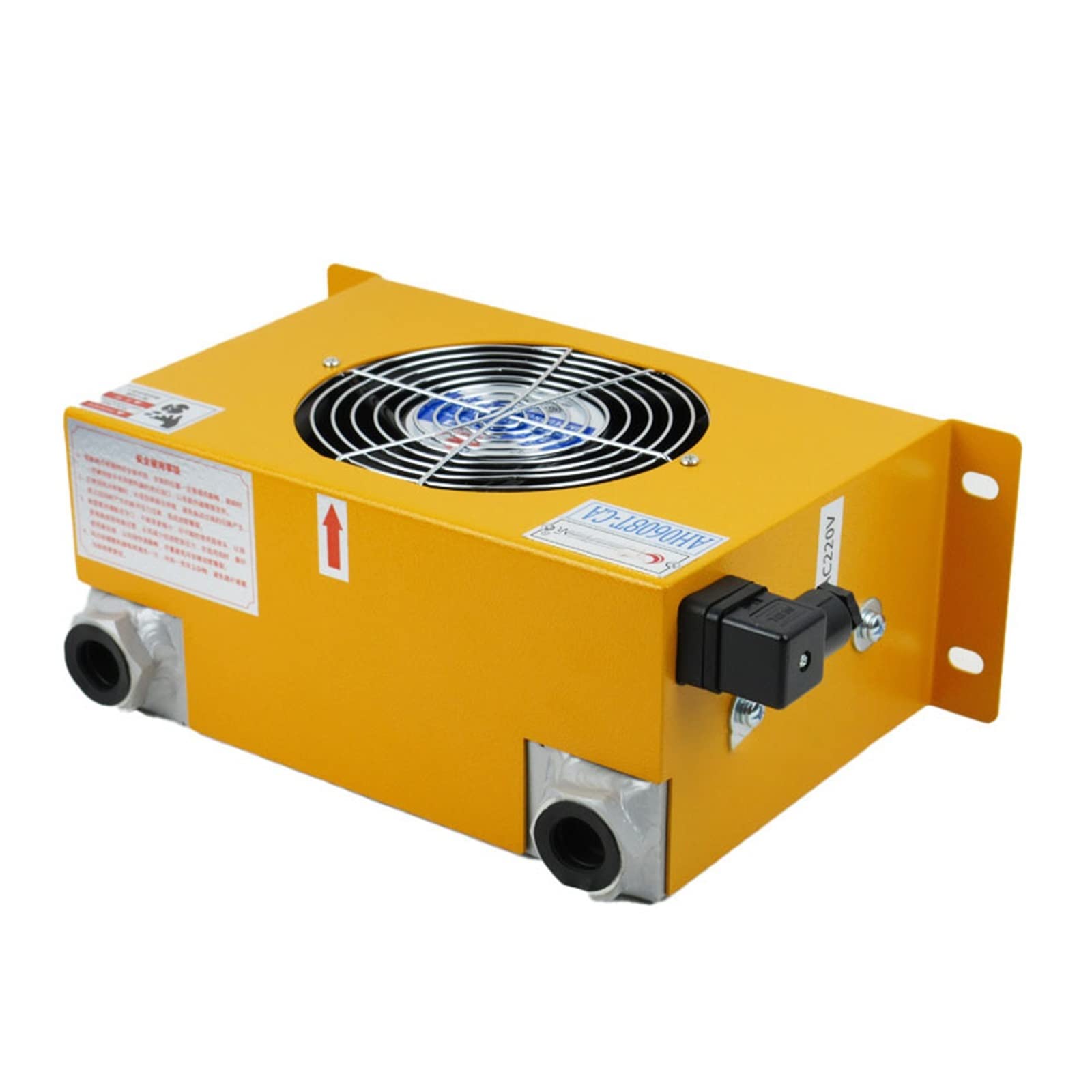 60L/min Hydraulic Air Cooler AH0608T-CA Hardware Tools Fan Air Cooling Oil Cooling Machine,DIY Tools(Ac110)