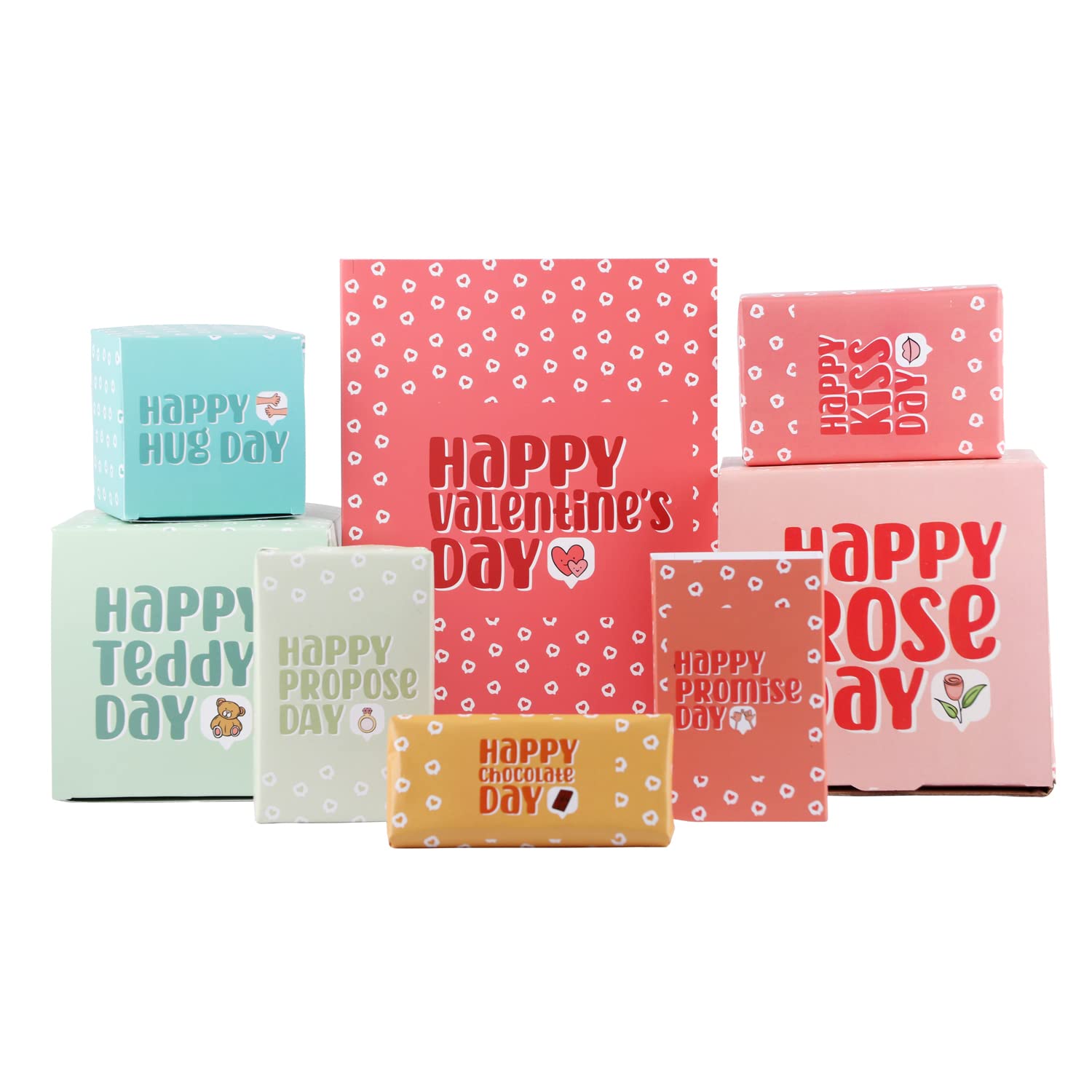 Oye Happy -7 Days of Valentine New Edition - Best Valentines Week Hamper for Boyfriend / Girlfriend / Husband / Wife on lovers Day