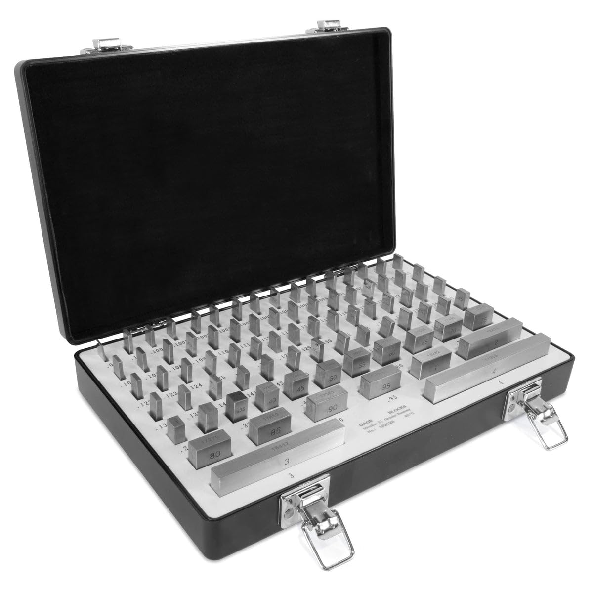 WEN 10481 81-Piece Steel Gauge Block Set with Case