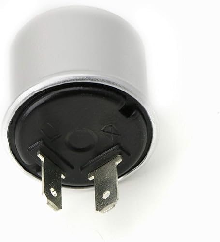 Miniatura 7 de iJDMTOY Forma redonda EL12 TF552 (5362) relé electrónico LED intermitente arreglo compatible con motocicleta o scooter instalar bombillas LED