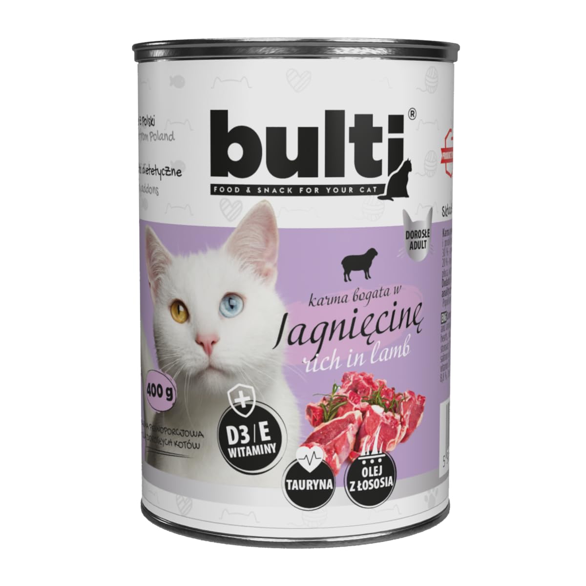 BULT Katzenfutter Nass Dose 24x400g Mix | hoher Fleischanteil