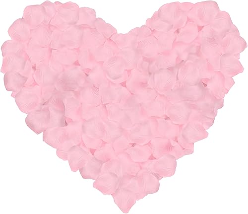 Miniatura 39 de 1000 pétalos de rosa de seda artificial, para decoración de bodas, fiestas Hecho a mano Marfil 200,Azure,Negro,Azul,Borgoña,Champán,Rojo oscuro y