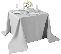 Vista 593 de Rectangle Tablecloth 90x132 inch Washable Polyester Fabric Table Cloth for Wedding Party Dining Banquet Decoration（90x132, Turquoise）