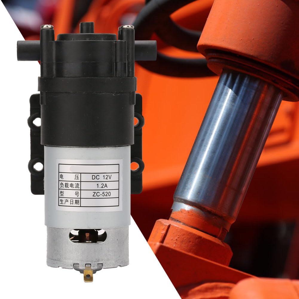 #US ZC 520 DC 12V Hot Water Pump Corrosion Resistant Gear Self Priming Pump AD