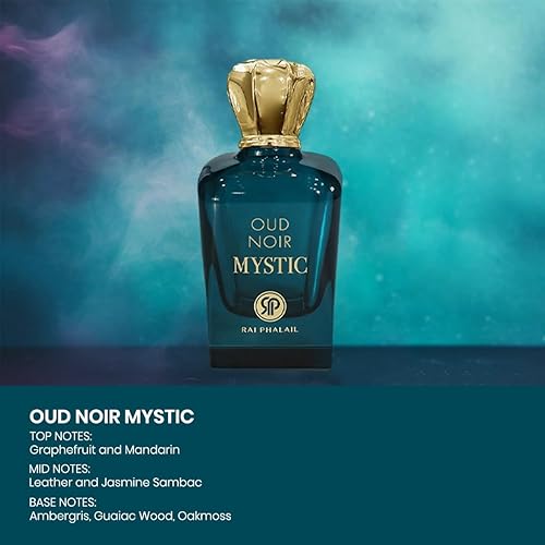 Miniatura 2 de Oud Noir Mystic Eau De Parfum 3.4 oz Para Hombre
