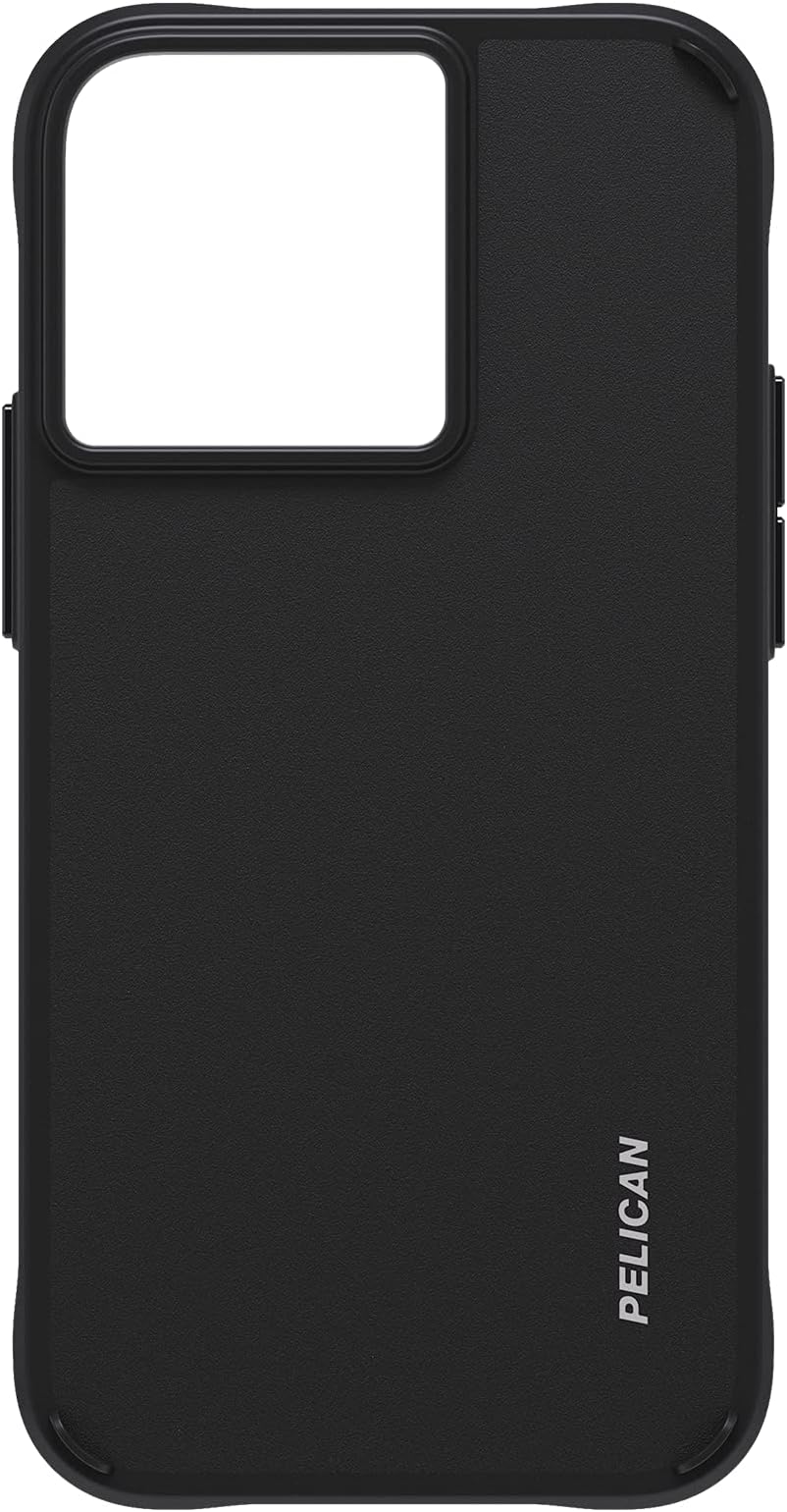 Pelican Adventure Series - iPhone 13 Pro Case 6.1" [Wireless Charging Compatible] Non-Slip Grip with Anti-Scratch Tech [10FT MIL-Grade Drop Protection] Protective Cover for iPhone 13 Pro - Black