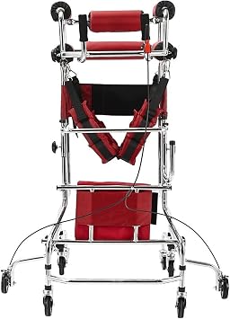 Walkers for Seniors, Walker with Cerebral Palsy, Hemiplegia Stroke Rehabilitation Standing Frame Adult Walker Walking Aid for The Disabled Color B, Size 150-180cm