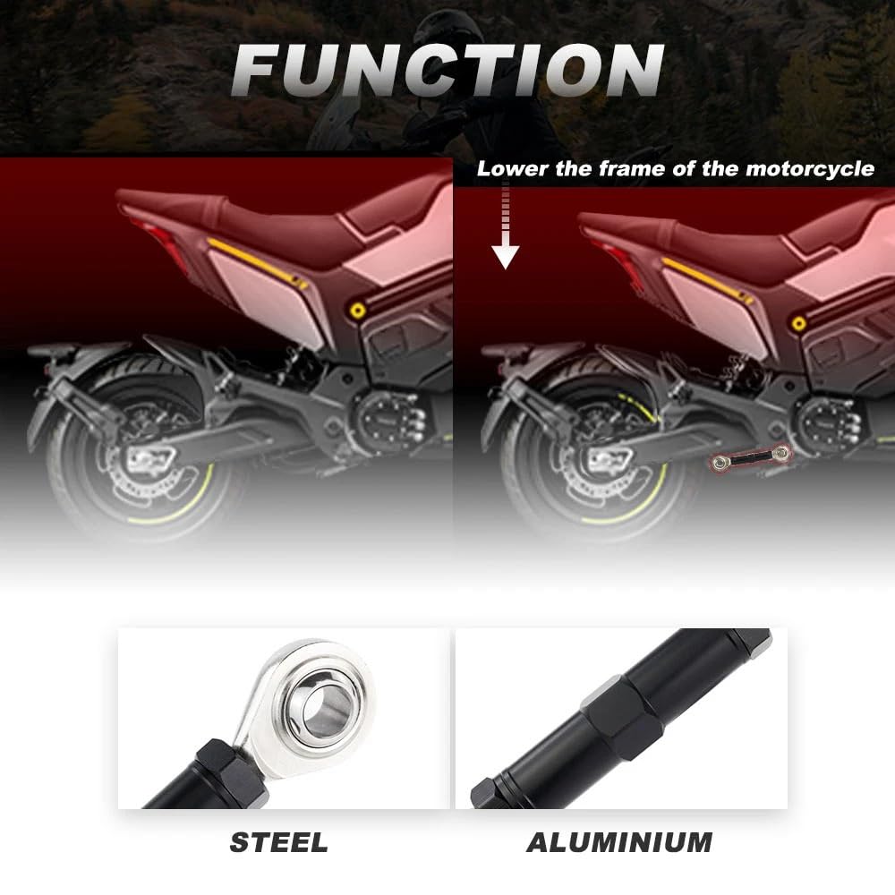 Zestaw łączników obniżających Do Suzuki V-STROM 800 / DL800 2023-2024 Łącznik obniżający | Dźwignie Zawieszenia Tylnego Akcesoria Motocyklowe