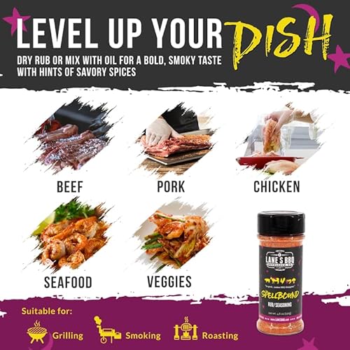 Lane'S Spellbound Pork Rub Seasoning - Premium Sweet And Smoky Pork Butt Rub, Rib Rub & Chicken Rub thumb #4