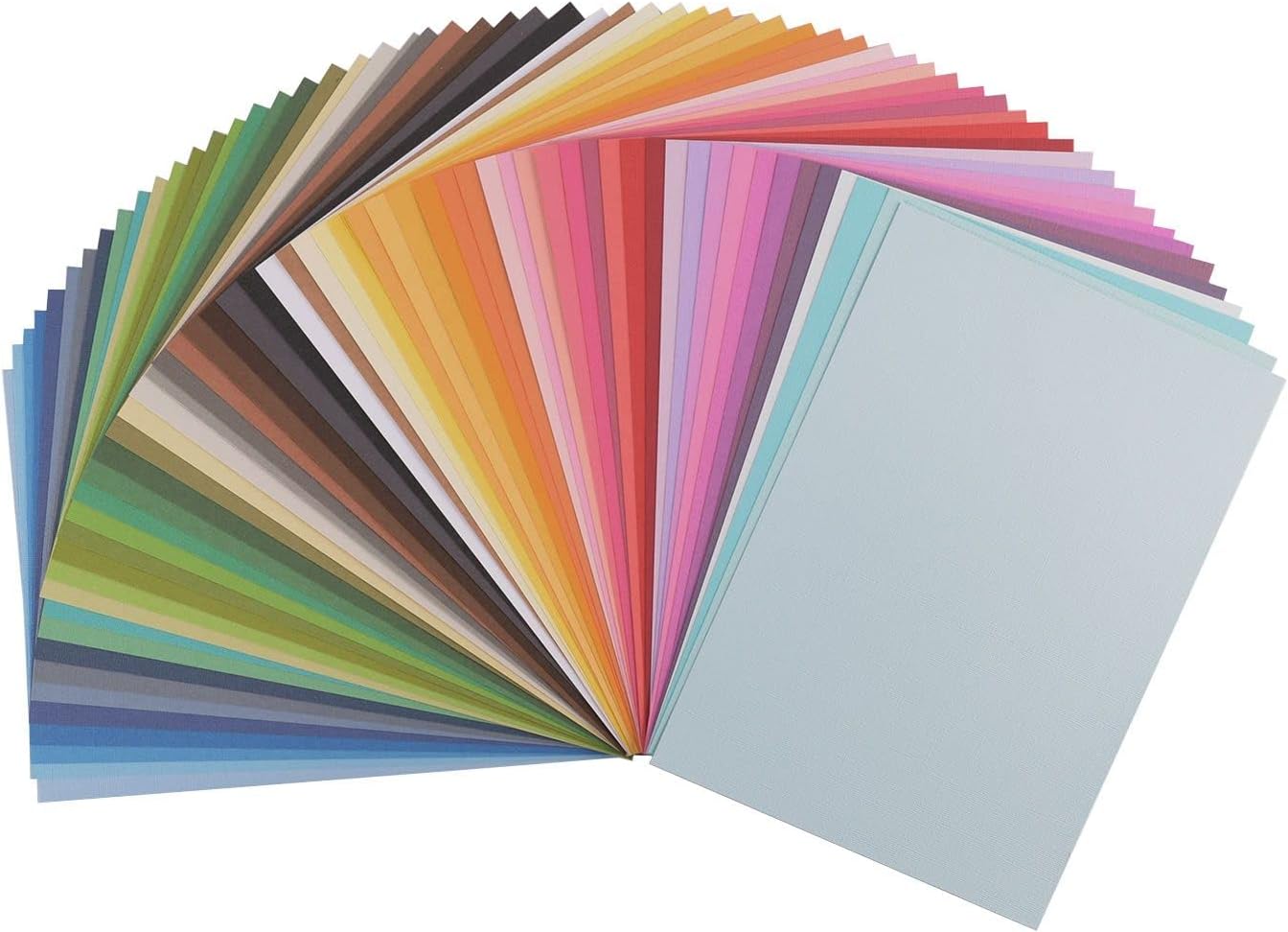 Florence Cardstock Papier Winterfarben 21 x 29,7 cm (216 g) - 60 Stück