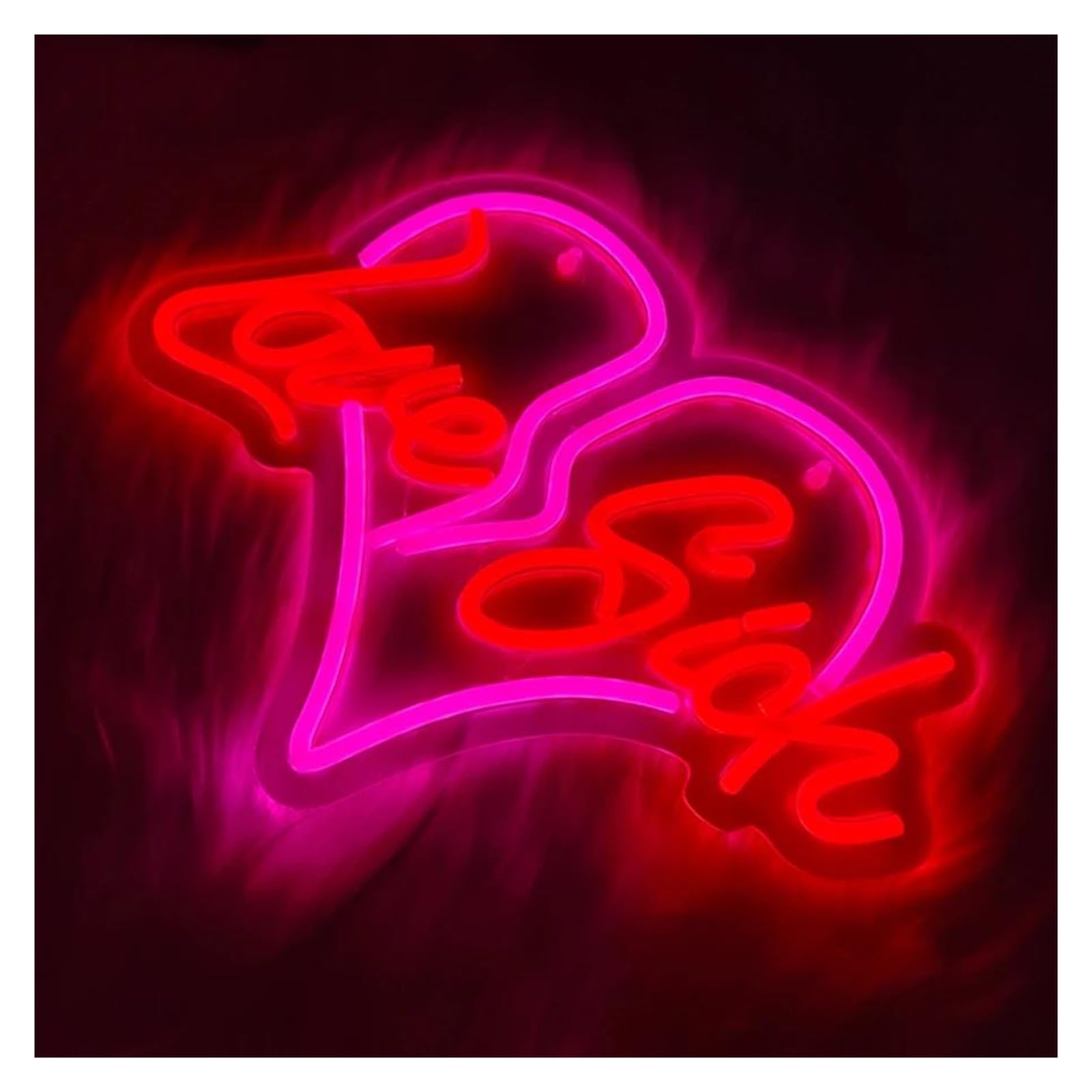 Insegna luminosa al neon Love Sick per insegna al per neon LED luce dimmerabile per casa bar negozi decorazioni per feste alimentato tramite per USB