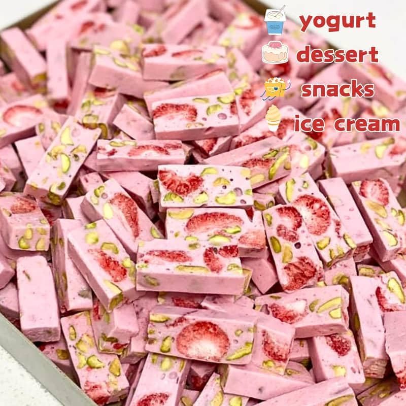 4.6oz Freeze Dried Strawberry Slices - Crispy Dried Fruit Snack, Perfect for Smoothie Bowls, Yogurt, Baking, Chocolate, Oatmeal, Vegan, Camping Food - Image 7