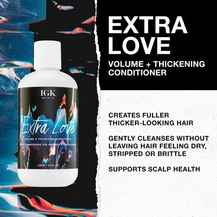 IGK-EXTRA-LOVE-Volume-Thickening-Shampoo-and-Conditioner-Set-Lightweight-Supports-Scalp-Balance-Oil-Vegan-Cruelty-Free-8-Oz