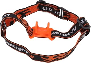Headlamp Elastic Strap Flashlight Hands Free Headlamp Holder Strap Adjustable 22 to 32mm