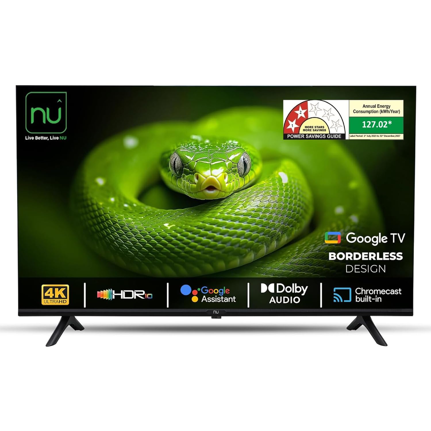 NU 108 cm (43 Inches) New 2025 Borderless Series 4K UHD Smart Google TV LED43UGNX-image-37
