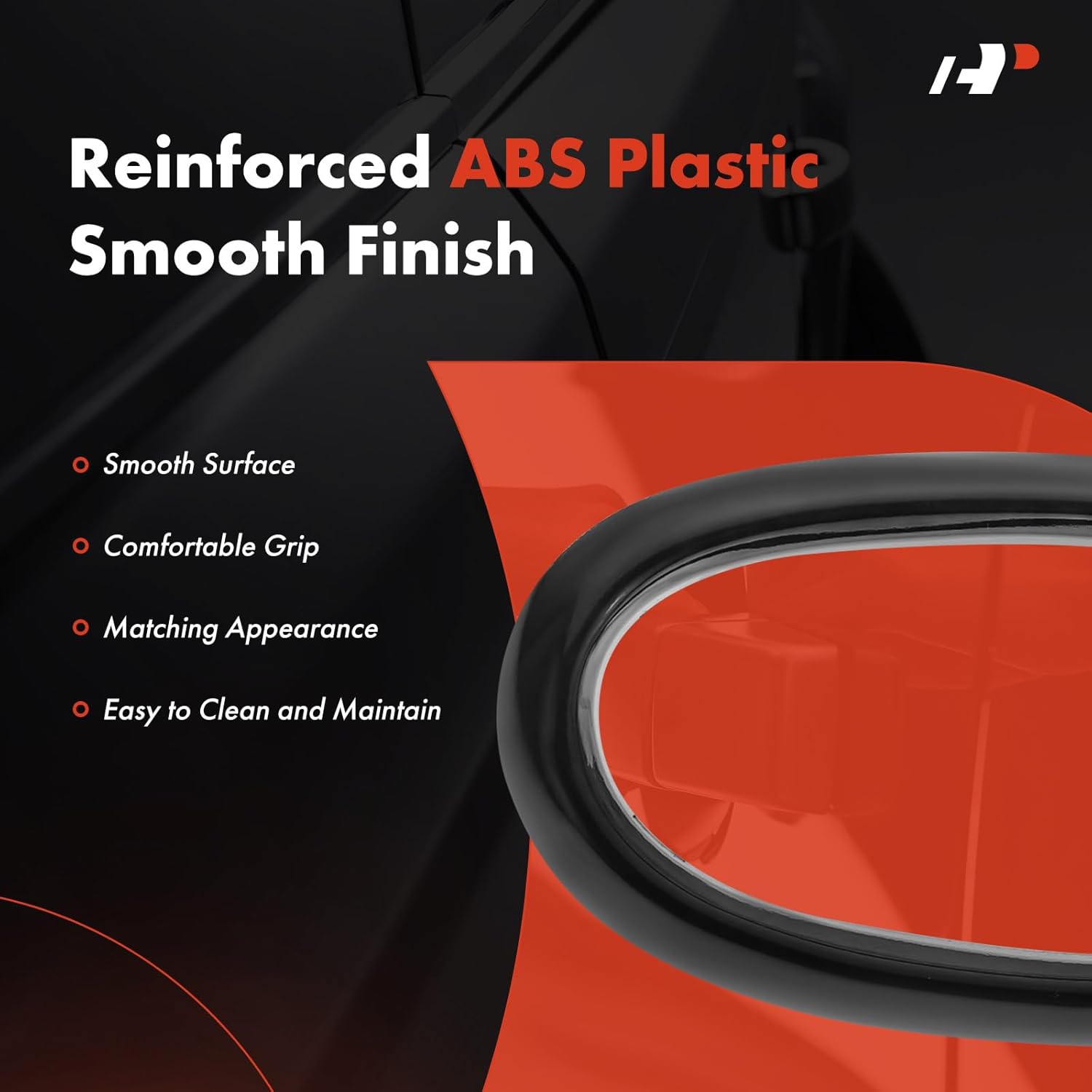 A-Premium Front or Rear Left Driver Side Interior Door Handle Bezel Compatible with Buick Rainier 2004 2005 2006 2007 Sport Utility, Wood, Replace# 15176947