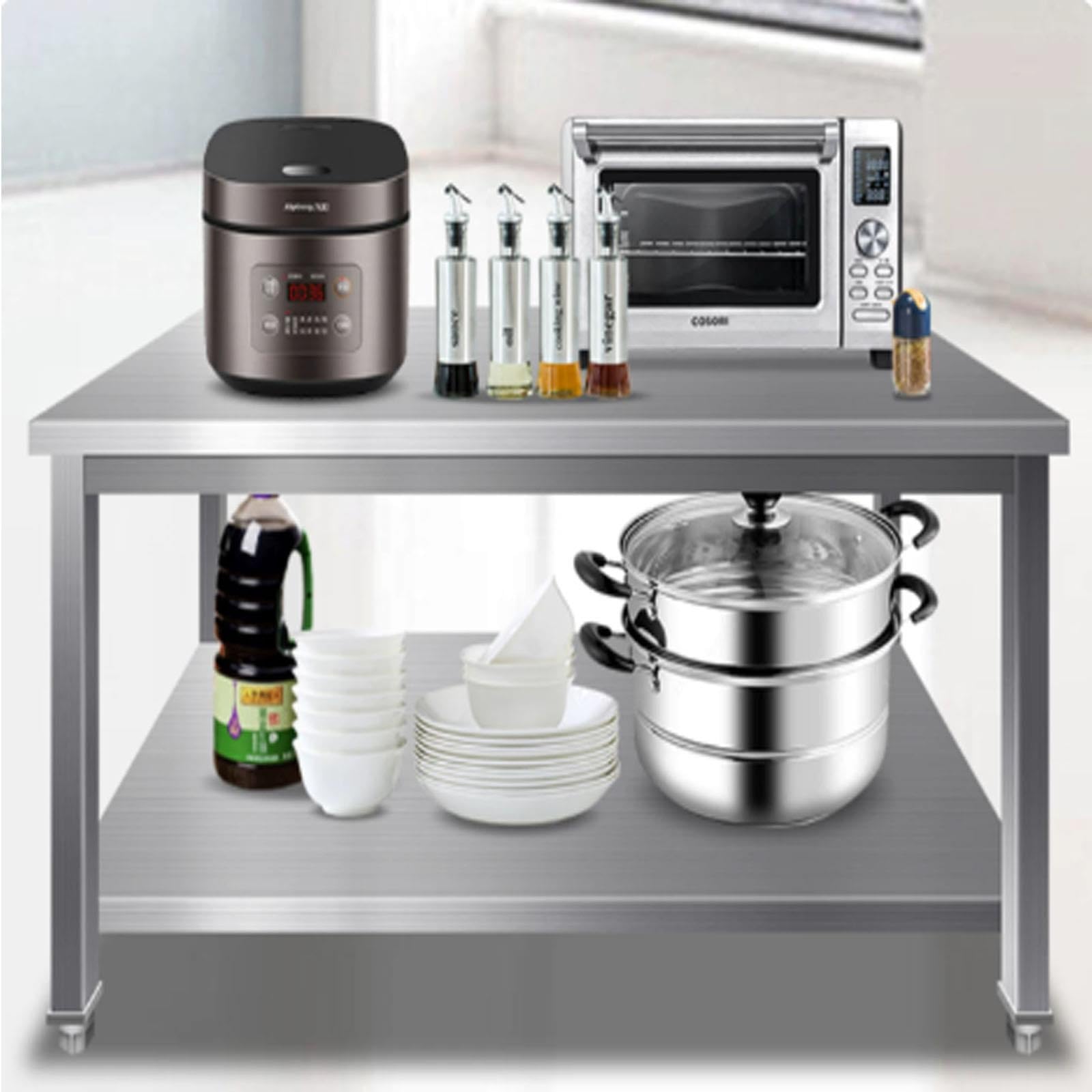 Tavolo Acciaio Inox, Piano di Lavoro Cucina