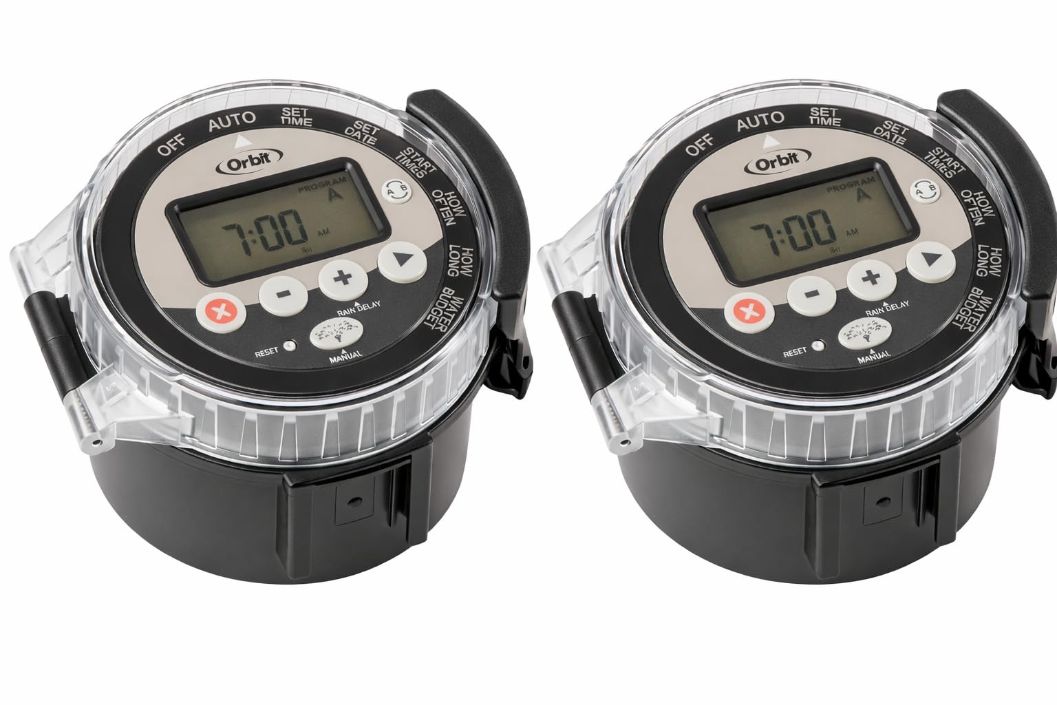 2-Pack Orbit 57865 Battery-Operated Sprinkler Timer - Convenient Automated Watering Device (2 Total timers)