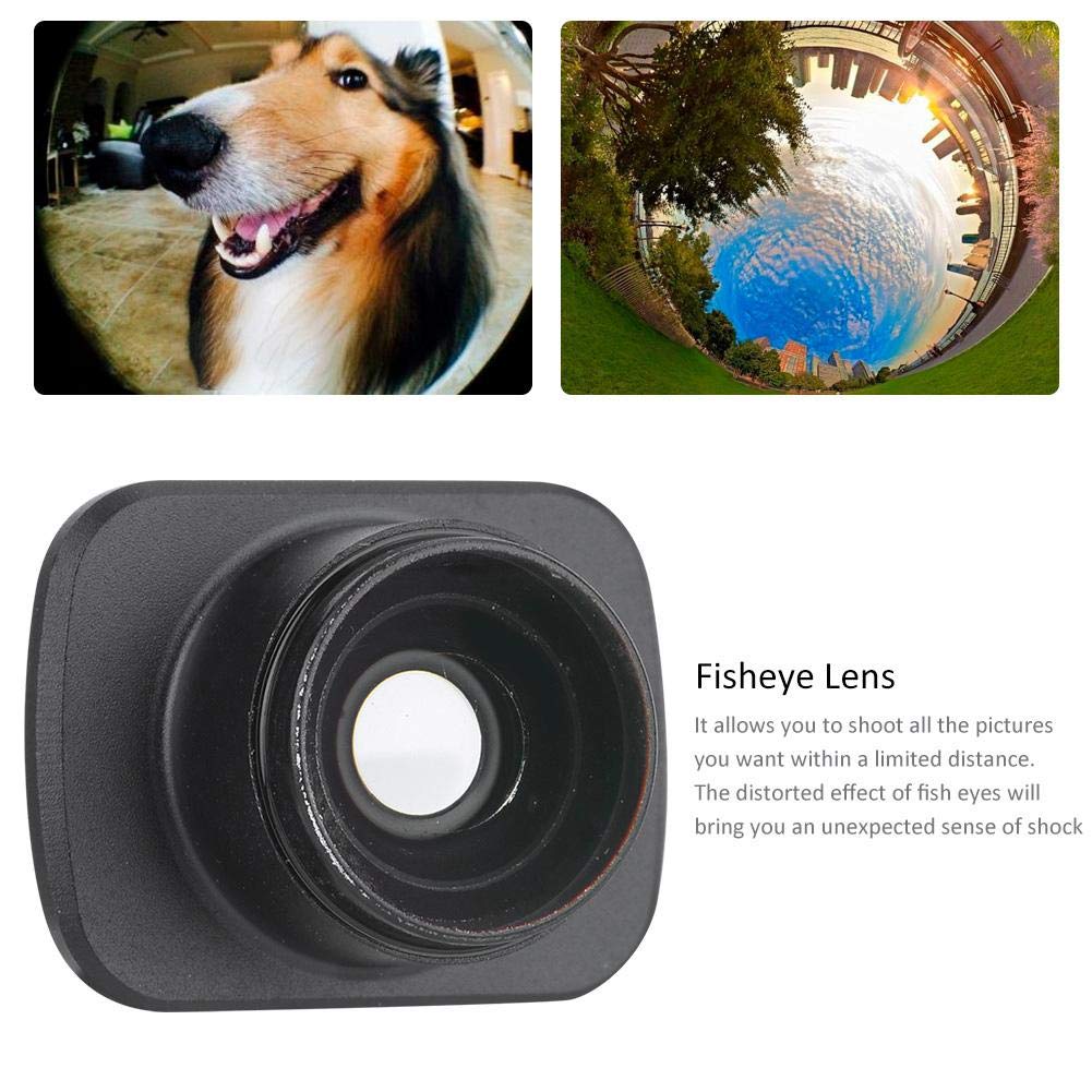 Topiky 3Pcs Kit de Filtro de Lente Micro Gran Angular / 10X Macro/Lente Ojo de para