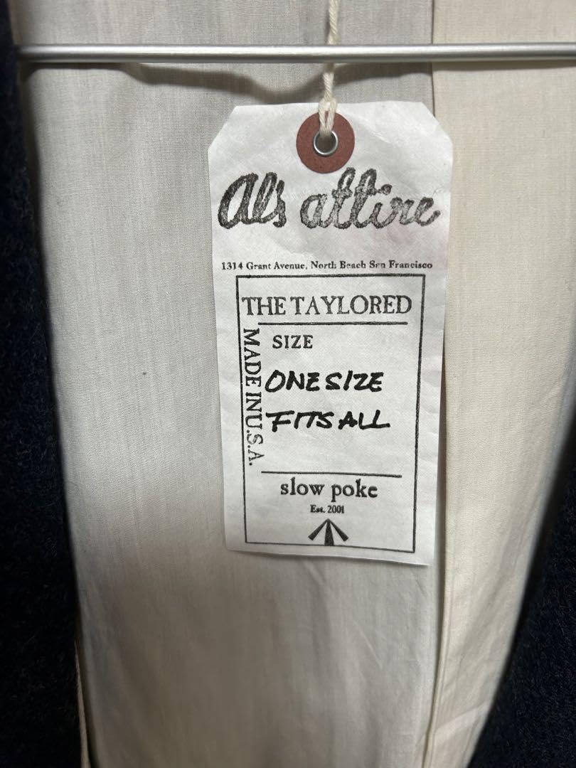 Amazon.co.jp: ALS ATTIRE アルズアタイア テーラード ウールコート 