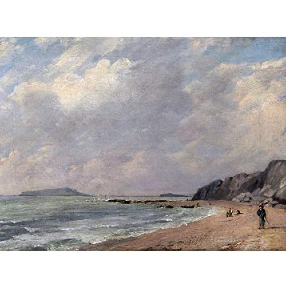 Artery8 Constable Osmington Bay 1816 Painting Unframed Wall Art Print Poster Home Decor Premium