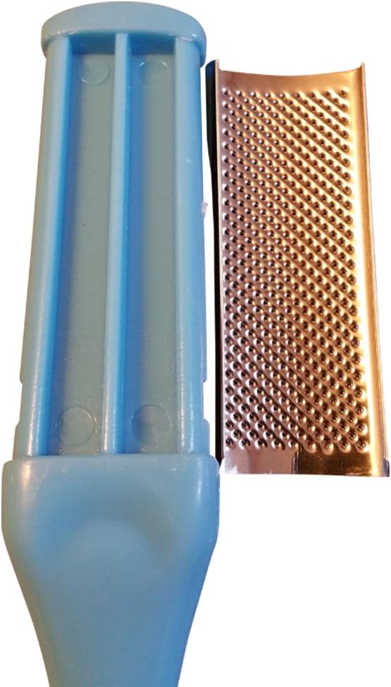 Foot File and Callus Remover by Precision Living - 2 Sided - Like Getting A Professional Pedicure at Home - Best Tool For Cracked Heels - No More Pumice Stones or Foot Scrubs Needed - One of 13 Assorted colors in picture will be sent randomly : Beauty & Personal Care