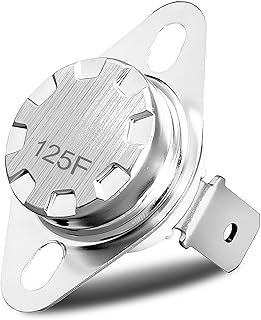 SRV230-0470 Low Limit Snap Disc Switch Fit for Quadra-Fire Heatilator Eco-Choice Vermont Castings Stoves, 125°F Convection Blower Sensor Replace 812-1560
